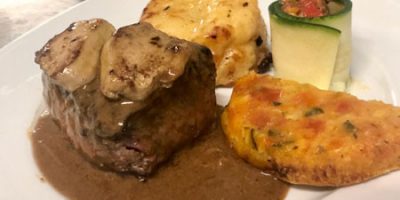 Pavé de Bœuf Rossini sauce Périgourdine