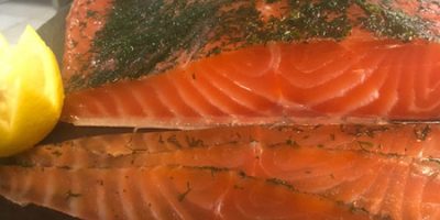 Saumon de Norvège mariné à l’Aneth (300 g)