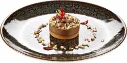 Sablé Crémeux chocolat, noisettes , pistaches